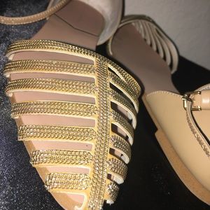 🌻ZARA🌻Pointy Flat Shoes with ankle strap